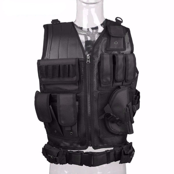 Tactical Molle Black Vest